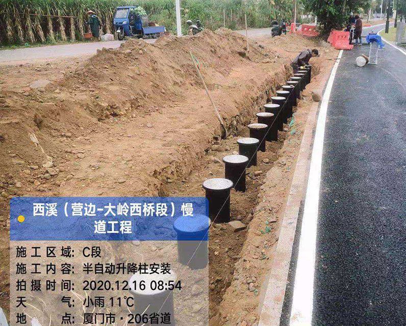 西溪营边路段